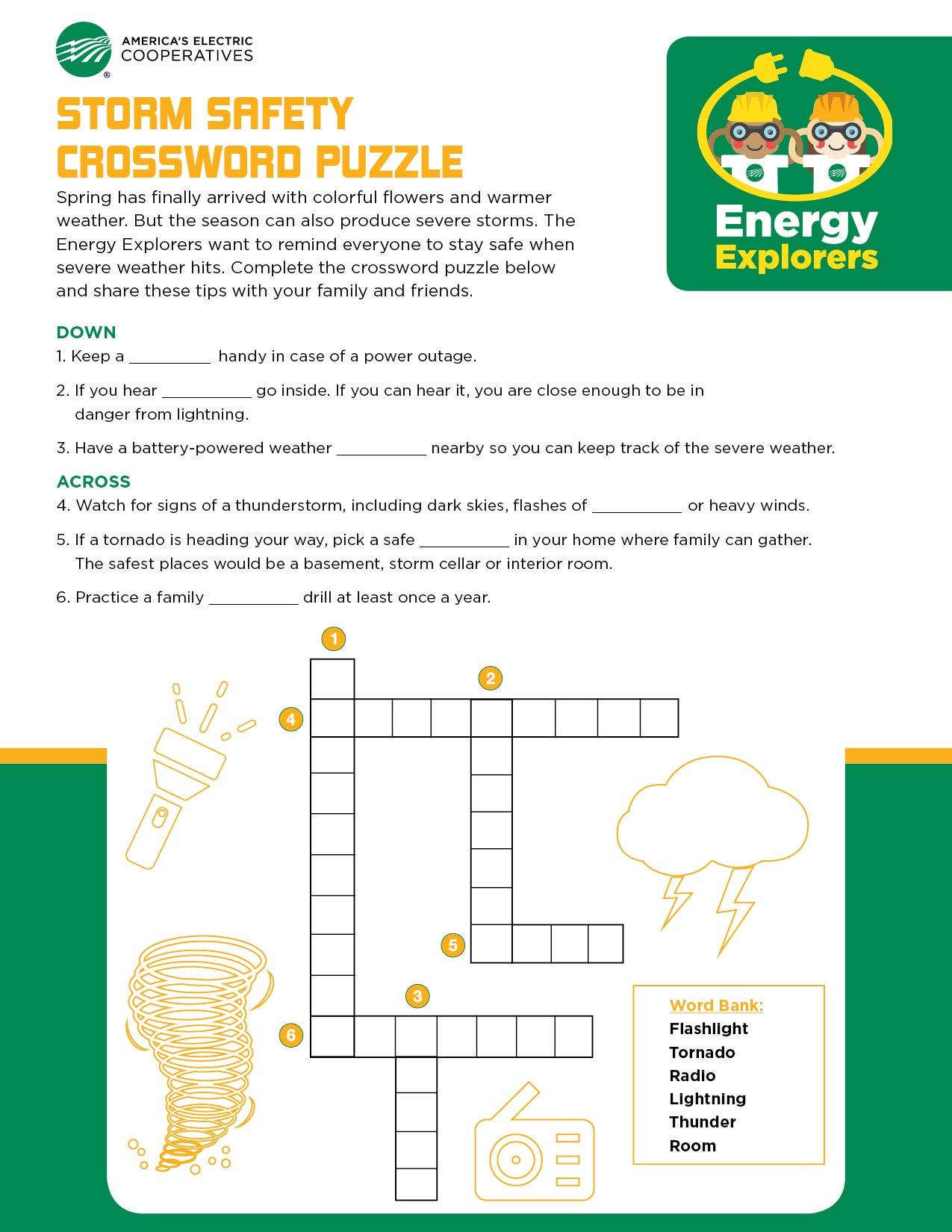crossword puzzle